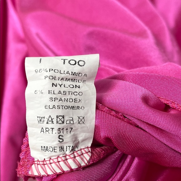 Fuchsia Long Sleeve Bodysuit - Picture 7 of 7